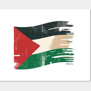 Vintage Palestinian Flag Posters and Art